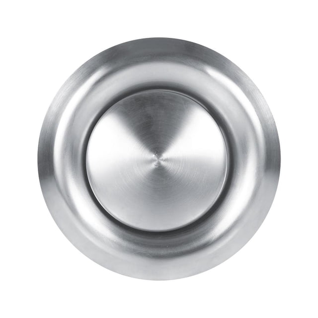 WALFRONT 3 Tailles Réglable Mur Plafond Maison Évent d'Air Rond en Acier Inoxydable Housse de Conduit de Ventilation Neuf, Alimentation d'Évacuation, Housse de Conduit de Ventilation