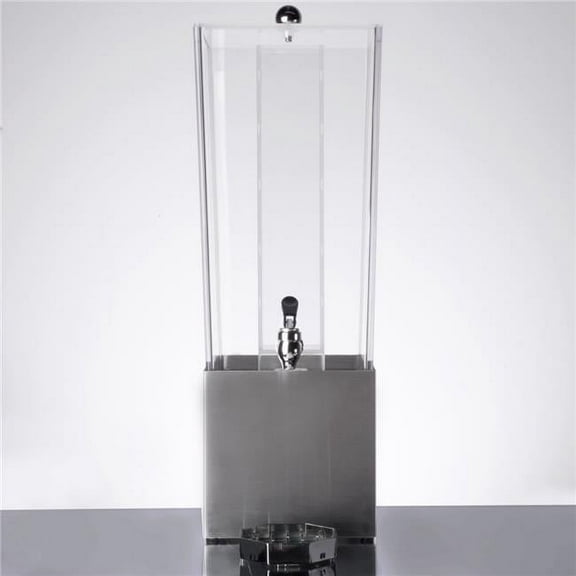 Cal Mil 3324-3INF-55 Econo 3 gal Infusion Crate Beverage Dispenser - Stainless Steel