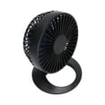 thumbnail image 3 of Ventilador De Escritorio, Ventilador Eléctrico Negro Portátil De Velocidad Del Viento De Tres Engranajes Para El Hogar Para La Escuela, 3 of 8