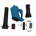 thumbnail image 2 of Leaf Blower, 28000 RPM Cordless Leaf Blower with 5 Speed Mode, Electric Leaf Blower with Nozzle and Charger, Portable Handheld Electric Leaf Blower for Patio, Blowing Leaves, 2 of 7