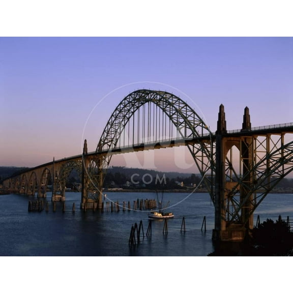 Yaquina Bay Bridge Newport Oregon USA, Unframed Photographic Print Wall Art Sold by Art.Com