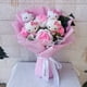 thumbnail image 2 of Hello Kitty Cartoon Plush Bouquet Anime Rose Soap Flowers Doll Home Wedding Decoration Christmas Valentine's Day Gift, 2 of 5