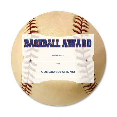 Southworth Motivations Baseball Award Certificate