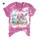 thumbnail image 4 of Qarigey Camiseta de fibra de gran tamaño para mujer, Top de punto de algodón de primera calidad, camisa de manga corta para mujer Prendas para la parte del cuerpo rosa METRO, 4 of 6