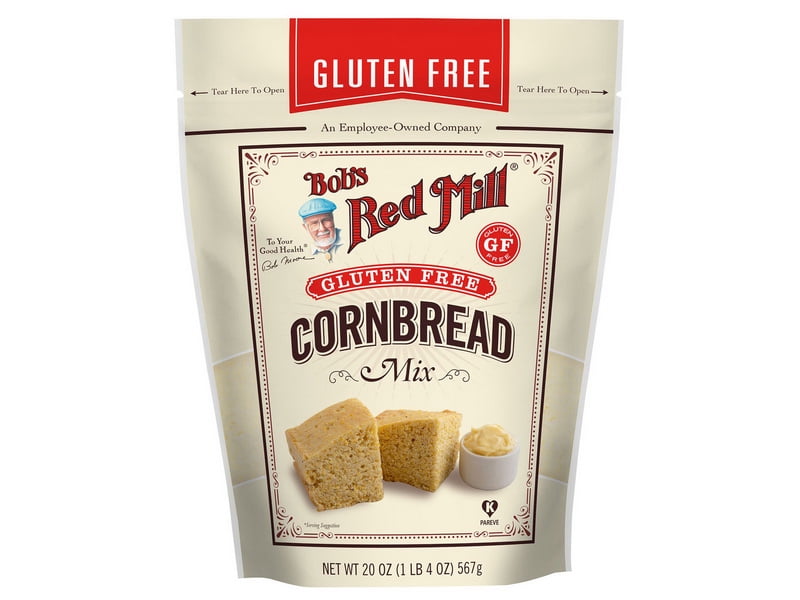 (4 Pack)Bob's Red Mill Gluten-Free Cornbread Mix Gluten Free, 20 Oz