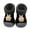 Black, variant on Kids Shoes Size 18 For 0 Months-6 Months Home Slippers Cartoon Warm House Slippers Lined Winter Indoor Toddler Sneakers Black