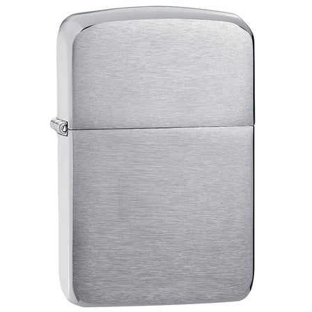 Zippo 1941 Replica Brushed Chrome Pocket Lighter