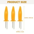 thumbnail image 2 of 20pcs Stainless Steel Corn Needles Creative Barbecue Forks Creative Corn Forks, 2 of 8