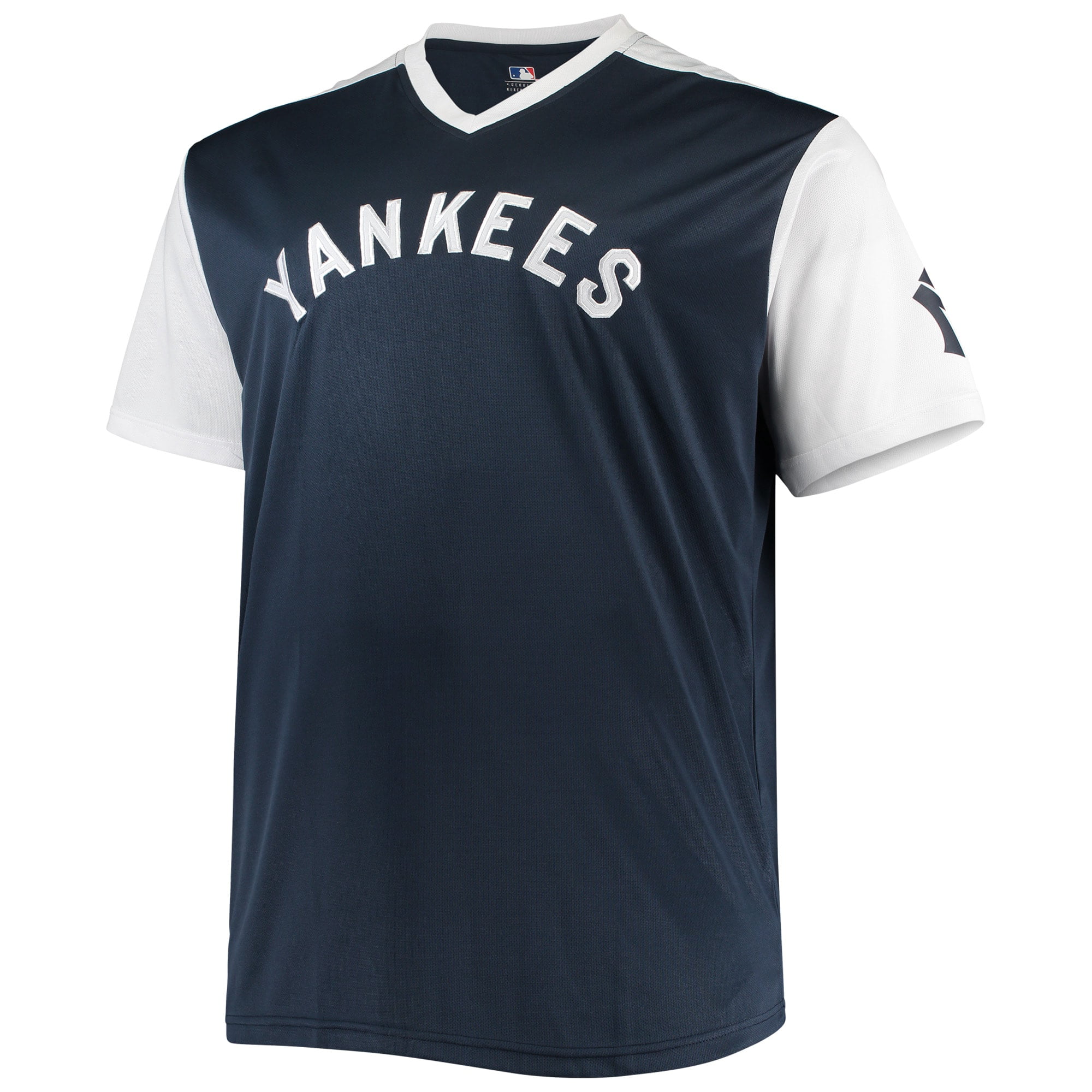 Men's Derek Jeter Navy/White New York Yankees Cooperstown Collection  Replica Player Jersey 