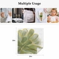 thumbnail image 4 of Sage Green Gold Cloth Napkins, Aesthetics Flower Boho Watercolor Art Washable and Reusable Dinner Napkins Set of 6, Table Napkin for Kitchen Party Birthday Wedding Hotel Housewarming 20"x20", 4 of 8