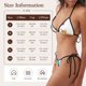 thumbnail image 5 of Balery Pet Care Grooming Pijama Estampado Bikini de Dos Piezas para Mujer - Conjunto de Bikini Ajustable Sexy y Cómodo para Playa, 5 of 6