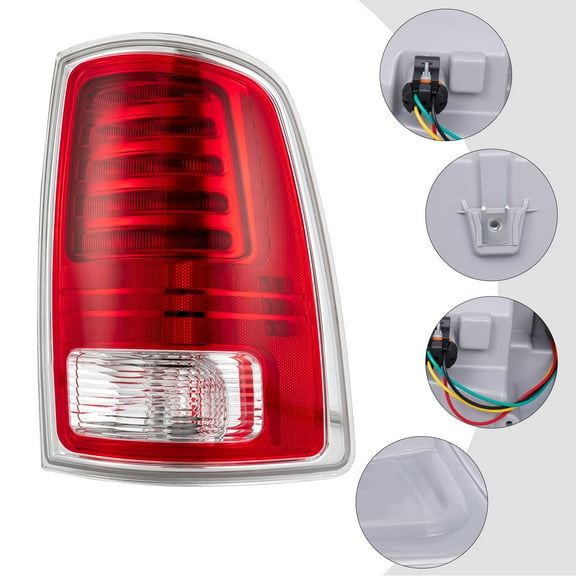 12V LED Tail Light LED Tail Light  For 2013 2014 2015 2016 2017 2018 Dodge Ram 1500/2500/3500