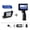 With 1 ink 12.7mm, variant on 12.7/25.4mm Label Printer, Handheld Inkjet Printer, 2D Bar Lot Number Logo Encoding Machine Portable ,Crisp Output