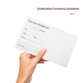 thumbnail image 2 of 8Pcs Graduation Party Invitations Cards Graduation Ceremony Invitation Cards Graduation Theme Invitation Card Grad Party Cards, 2 of 6