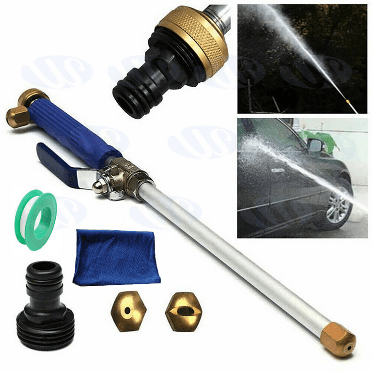 Hydro Jet High Pressure Power Washer Gun Pressure Power Hose