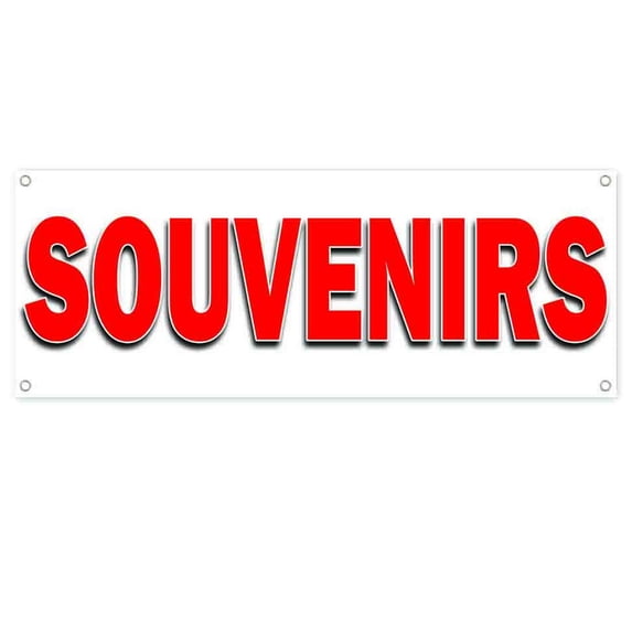 Souvenirs 13 oz Vinyl Banner With Metal Grommets