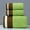 Green, variant on 3 Piece Bathroom Towel Set Cotton Towels Set Bathroom Towels Soft Shower Towels Bathroom Sets Body Towels Hand Decorative Hotel Hand Towels(2pcs 13*30in+1pcs 27.5*55in/Brown)