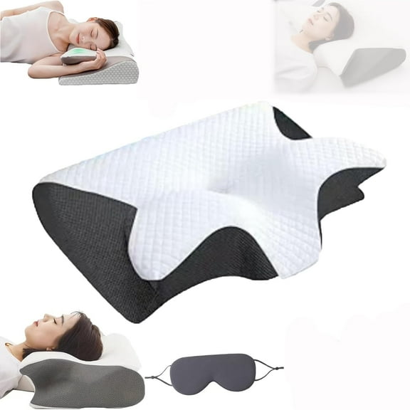 Neckhaven Pillow Hospitality Collection, Neckhaven Pillow, Neck Haven Pillows, The Neck Haven Enhanced Thickness Pillows, Contoured Support Pillows for Side Back Stomach Sleepers