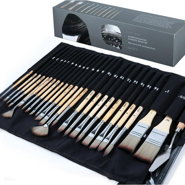 Juego de pinceles ARTIFY Expert Series de 25 piezas con estuche