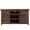 Espresso, variant on CQSXDA Modern Farmhouse Large Barn Design TV Stand 60.23 Inch Home Entertainment Cabinet for Media Storage, White