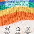 thumbnail image 3 of Boys Winter Hat Winter Knit Baby Hat Twist Warm Beanie for Boys Girls Infant Toddler Baby Beanie with Pompom-Blue, 3 of 5