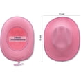 thumbnail image 3 of LQCrafK Plain Felt Cowboy & Cowgirl Hat for Men, Women, and Teens | Western Studded Cowboy Hat in Adult Sizes, 3 of 3