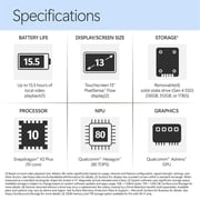 Microsoft - Surface Pro - 13 Touchscreen - Snapdragon X2 Plus (10 Core) 2026 -16GB Memory - 512GB Storage - Device Only (12th Edition) Black