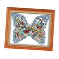 thumbnail image 1 of Kit de con de , preimpreso - mariposa para niños, adultos, principiantes (incluye instrucciones en inglés), 1 of 9
