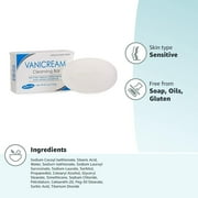 Vanicream Cleansing Bar For Sensitive Skin, Gluten and Sulfate Free, 3.9 oz (Pack of 3)