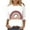 White, variant on Fesfesfes Womens Short Sleeve Workout Tops Womens Fashion 3/4 Sleeve Retro Round Neck Easter Printed Loose Tops Blouse 3/4 Sleeve Club Tops for Women M(US:6)