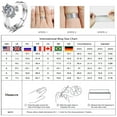 thumbnail image 3 of S925 sterling silver moissanite pair ring 1.0 CT Moissanite Engagement Ring Promise Bridal Ring, 3 of 13
