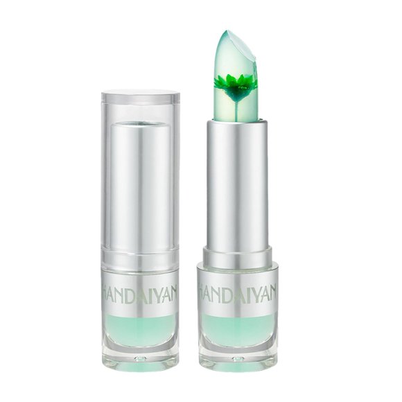 Bálsamo labial HUOGUO Crystal Flower Jelly, nutritivo y duradero