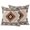 orange, variant on Outdoor Pillow Covers 16x16 Set of 2, Black Beige Boho Waterproof Patio Throw Pillow Covers for Couch Sofa Chair, Vintage Ethnic Tribal Southwestern Decorative Pillowcases for Throw Pillows