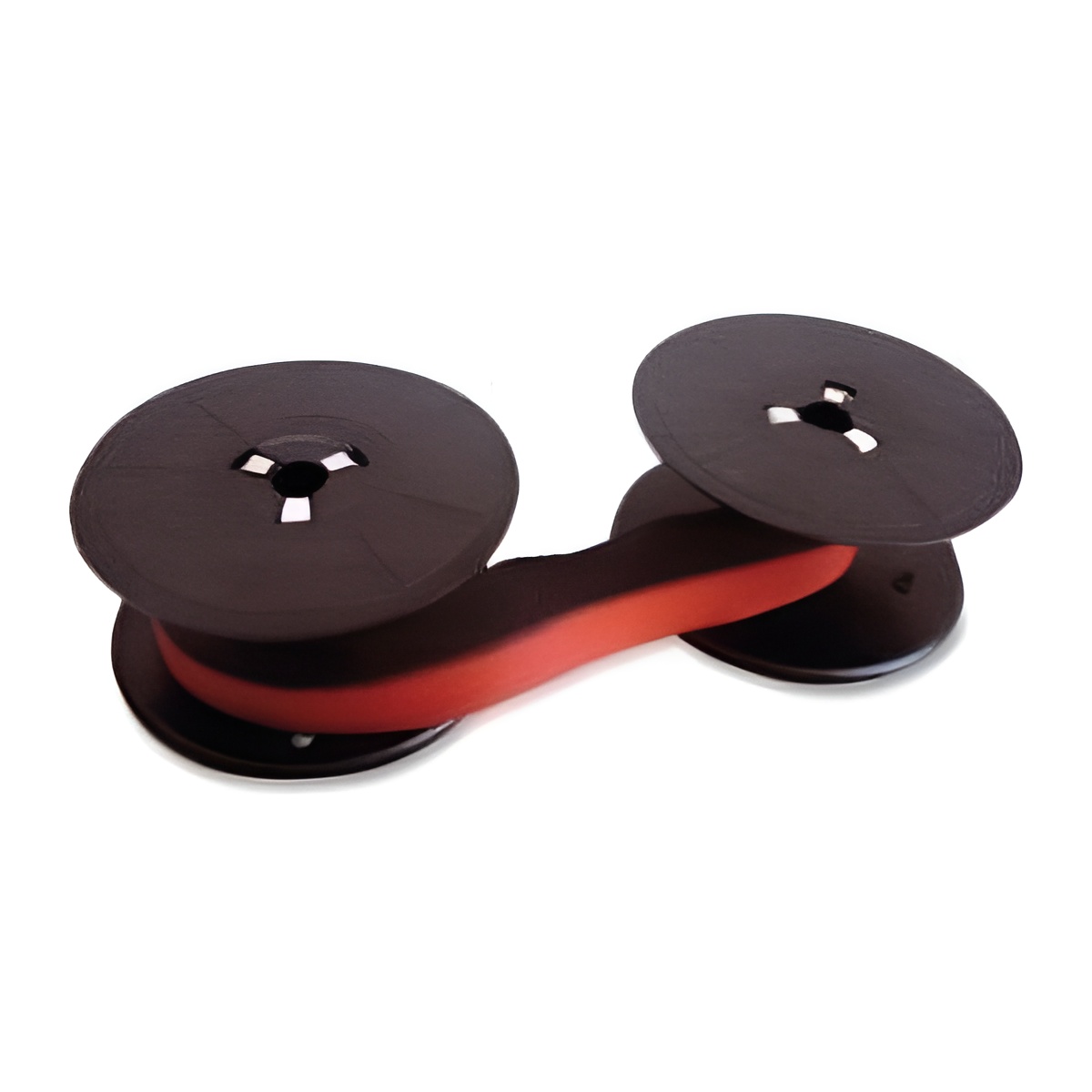 Megan Swartz Calculator Ribbon, Black & Red, Compatible with Victor Models 3 Count, 3-Pack