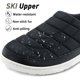 thumbnail image 4 of Zapatillas LazyStep, cómodas, de espuma viscoelástica, obsidiana, para hombre, 4 of 6