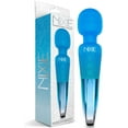 thumbnail image 2 of Global Novelties Nixie Wand Massager Blue Ombre Metallic Personal Massage Wand, 2 of 4