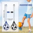 thumbnail image 4 of LAICAIW 2PCS Football Kick Trainer Soccer Ball Net Kicker, Fits Ball Size 3, 4, 5, Solo Soccer Kick Practice Training Aid Soccer Return Trainer Net Football Trainer Juggling Net for Youth Adults, 4 of 7