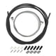 thumbnail image 5 of Juego de fundas para cables de bicicleta MTB, freno, cambio, desviador, cables, manguera, casquillos con gancho en S Freno negro, 5 of 9