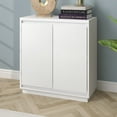 thumbnail image 6 of Evelyn&Zoe Presque 30" Wide Rectangular Accent Cabinet, White, 6 of 9