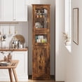 thumbnail image 1 of Armario de baño - armario alto individual con estantes, 1 of 7