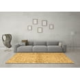 thumbnail image 3 of Ahgly Company Indoor Rectangle Abstract Brown Modern Area Rugs, 7' x 10', 3 of 4