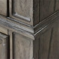 thumbnail image 5 of Pemberly Row Contemporary Driftwood Gray Wood 3-drawer Nightstand, 5 of 6