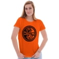 thumbnail image 4 of Dragon Yin Yang Style Symbol Balance Womens Fitted Plus Size Graphic Tee Brisco Brands 2X, 4 of 5