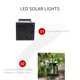 thumbnail image 3 of Lámpara solar decorativa para jardín con diseño de vela, iluminación LED cálida y resistente al agua IP54, ideal para patios, cercas y áreas exteriores. Funciona con energía solar, fácil de colgar o, 3 of 6
