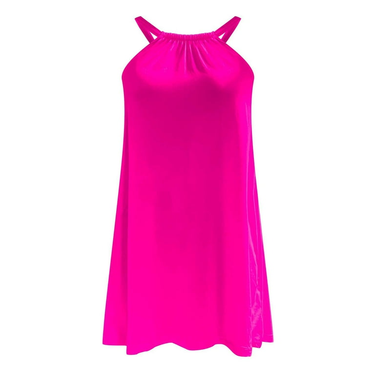 pearl necklace halter dress Pearl Halter Neck Silk Maxi Dress Coral / EU34
