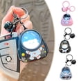 thumbnail image 2 of Clearance Now! Cartoon Cat Keychain Light Up Pendant Gift Decorations New S1 W9U8, 2 of 8