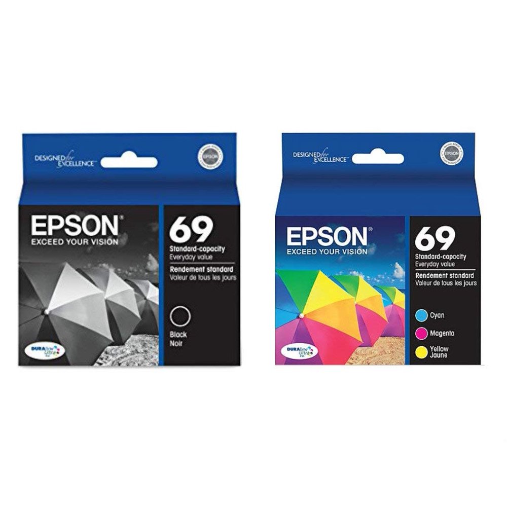 Epson 69 Standard Capacity Ink Cartridge Complete Color Set