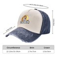 thumbnail image 6 of ZNDUO Navy Blue Baseball Cap, Sun Hat for Men/Women, Adjustable Cap Washable Cotton Baseball Hat-Angry Tiger, 6 of 8