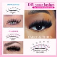 thumbnail image 3 of Lash Clusters Kit CORUSCATE 100D, extensión para pestañas largas, 3 of 7