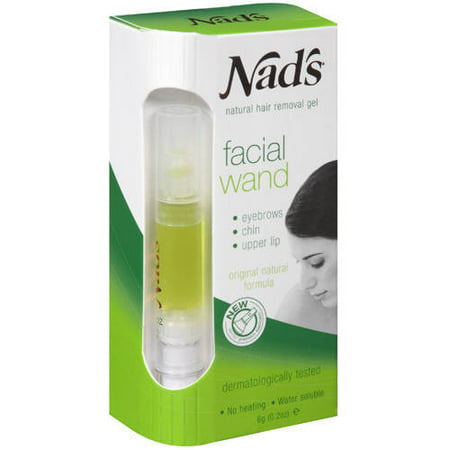 Nad's Women's Hair Removal Facial Wand and Eyebrow (Best Long Term Hair Removal)